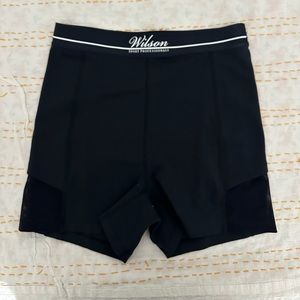 WILSON TENNIS BALL SHORT (BLACK/SMALL)